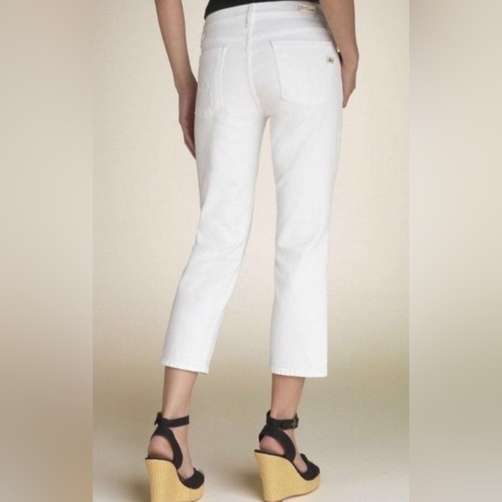 Citizens of Humanity | Size 24/XS white cropped Kelly jean - Picture 2 of 14
